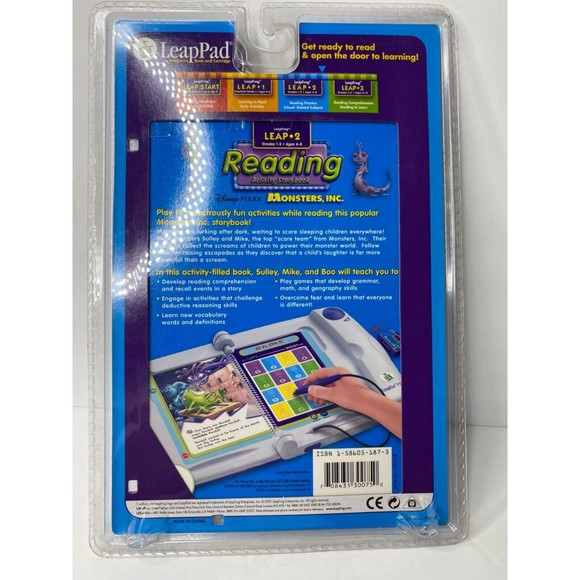 New, LeapPad 2, Reading, Activity Storybook, “Monsters, Inc.,” ages 6-8 - Picture 4 of 4